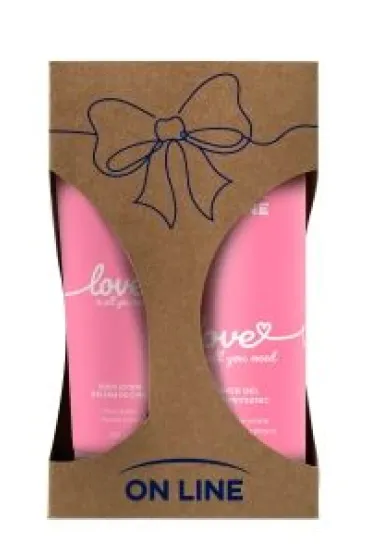 Zestaw prezentowy Love Is All You Need (Żel pod prysznic + Balsam do ciała)