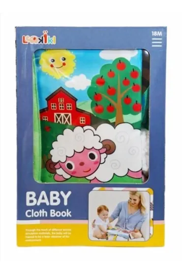 Książeczka materiałowa Zwierzęta i krajobrazy