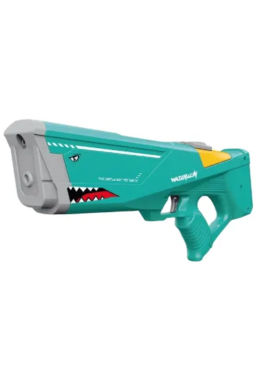 Pistolet na wodę elektryczny zielony Rekin