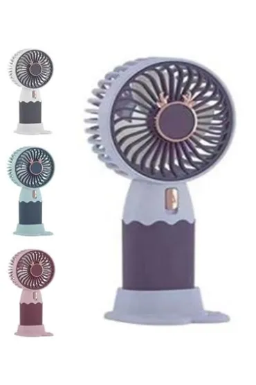 Wiatraczek przenośny na podkładce 1szt.mix