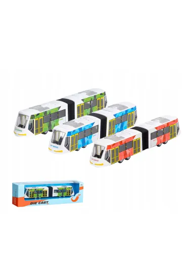 Pociąg nowoczesny metalowy 1szt.mix