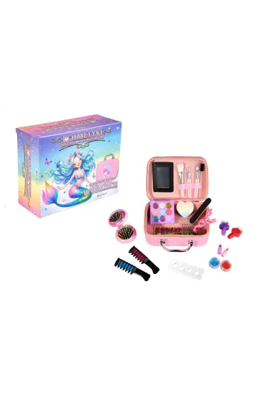 Malowidła Syrenka w materiałowym kuferku