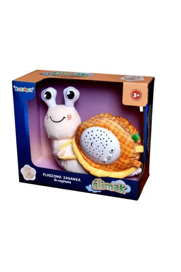 Projektor usypiacz Ślimak pluszowy