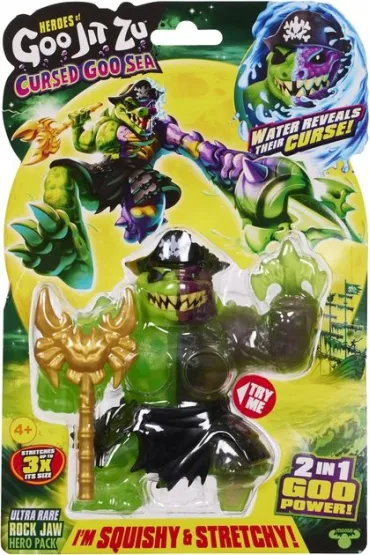 Goo Jit Zu Squishy and Stretchy - Rock Jaw