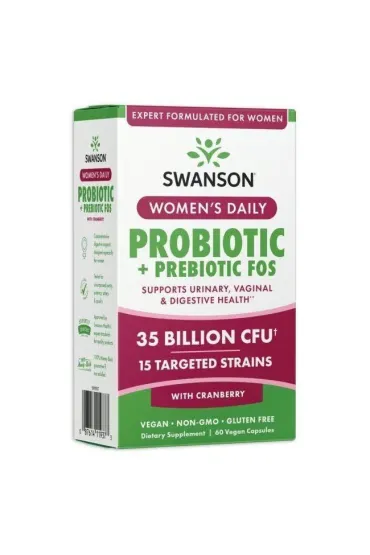 Women`s Daily Probiotic + Prebiotic Suplement diety