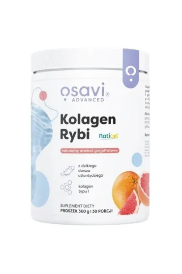 Kolagen rybi z dzikiego dorsza, cytryna Suplement diety