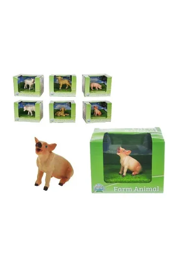 Zwierzęta domowe - owca świnia koza - mix