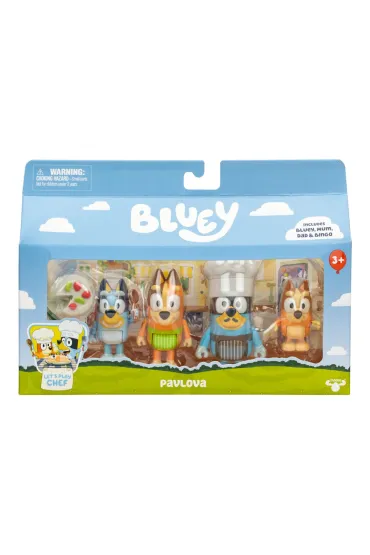 Bluey Figurka Czas na deser 4-pak