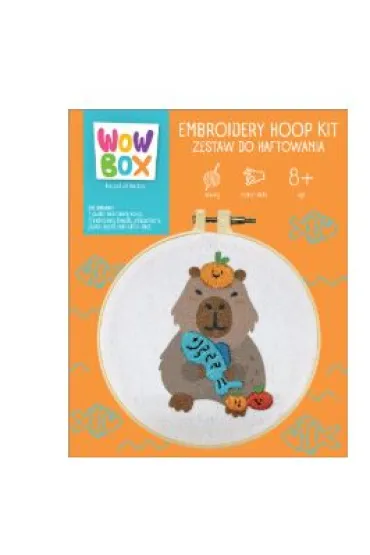 Wow Box Zestaw do haftowania Kapibara Lunch Time