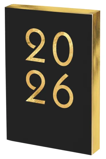 Kalendarz 2026 A5 Art DNS czarny