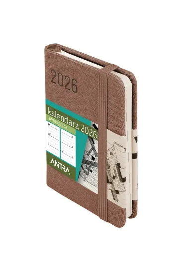 Kalendarz 2026 A7 Awangarda TDW mocca
