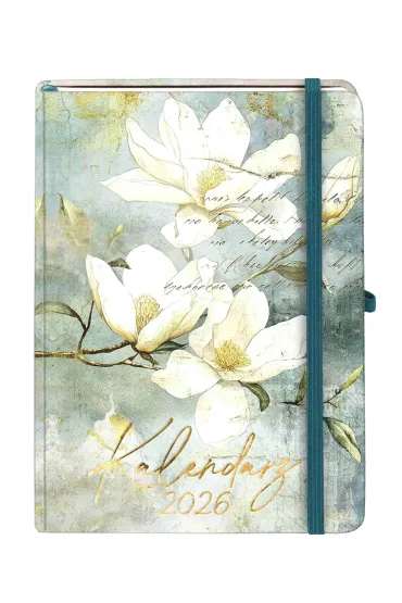 Kalendarz 2026 A5 Botanical DNS Magnolia