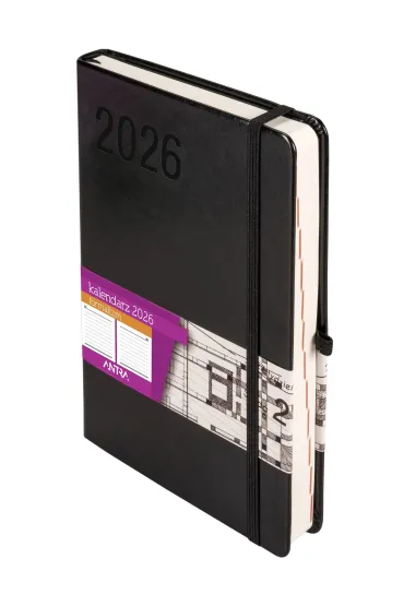 Kalendarz 2026 A5 Formalizm czarny DNS