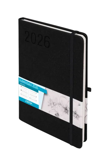 Kalendarz 2026 A5 Sakura czarny TDW