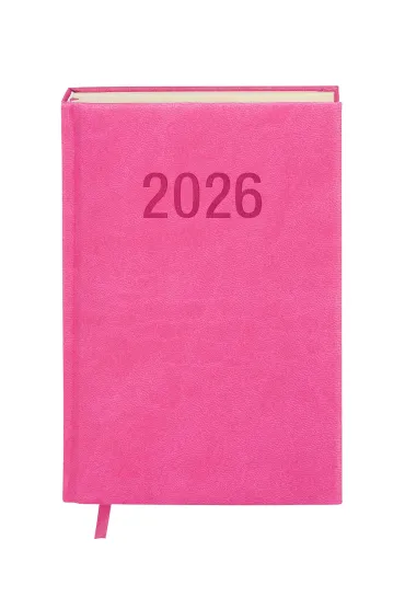 Kalendarz 2026 A5 Colorfix DNS różowy