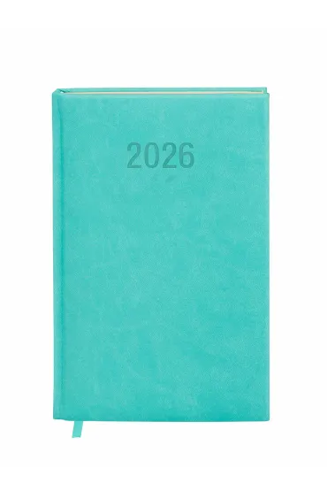 Kalendarz 2026 A6 Colorfix TDW turkusowy