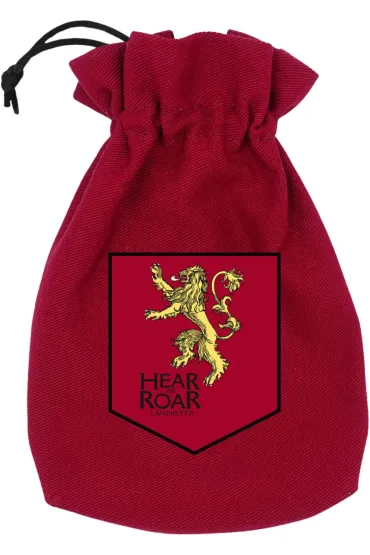 Game of Thrones, worek na kości Lannisterów, czerwony