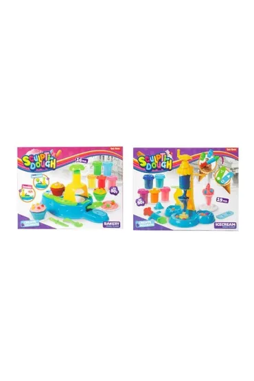 Zestaw ciastoliny - lody i babeczki - mix