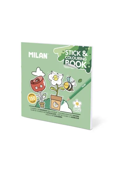 Kolorowanka z naklejkami Green&Grow MILAN