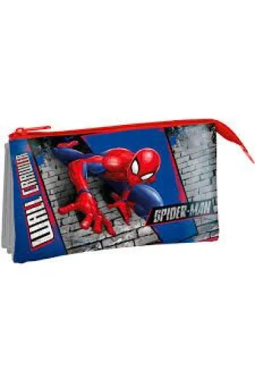 Piórnik trzykomorowy Spiderman SP50051