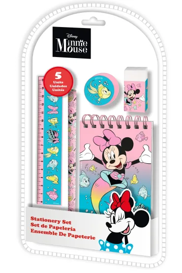 Zestaw piśmienniczy Minnie 5 el. MN30023