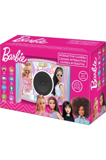 Barbie Aparat kamera interaktywna 5mp fhd 1080p 4x zoom mp3 bb00024