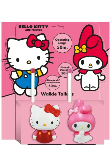 Walkie Talkie 3D Hello Kitty HK50152