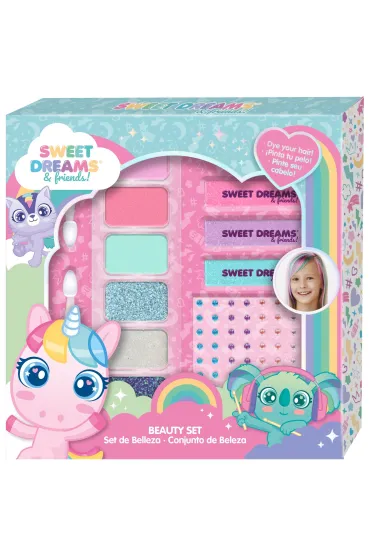 Zestaw do stylizacji włosów i makijażu Sweet Dreams KL11674