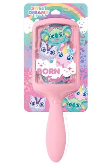 Szczotka do włosów z gumkami Sweet Dreams KL11678
