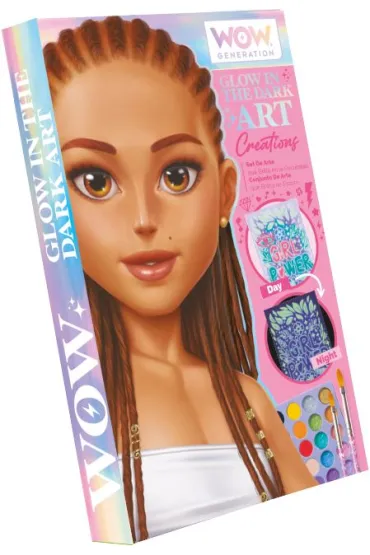 Zestaw artystyczny świecący w ciemności WoW Generation WOW00158