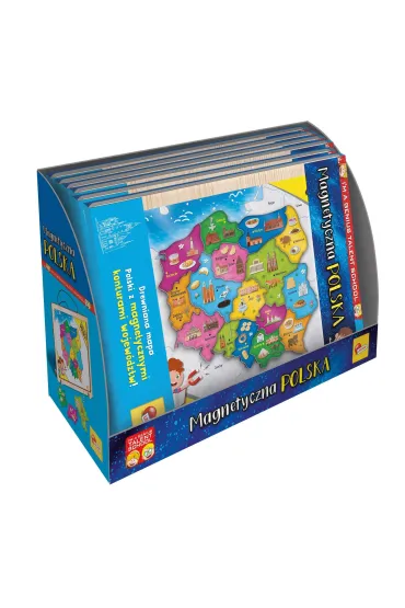 Mapa magnetyczna Polski