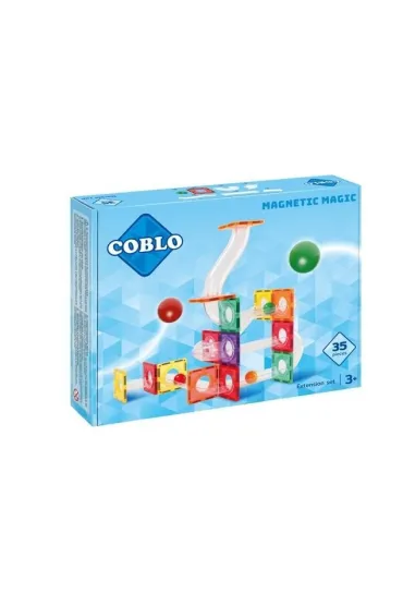  Magnetyczne klocki konstrukcyjne Kulodrom 35el