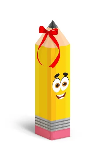 Kredka rożek obfitości na słodycze - żółta 2 szt