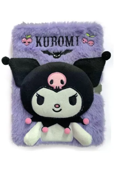 Pamiętnik pluszowy A5 3D Kuromi KU00010