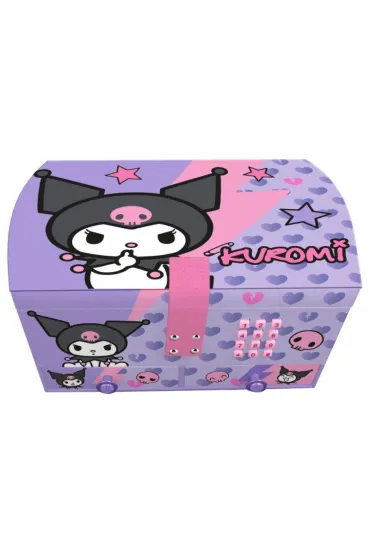 Pudełko na bizuterię na kod z efektami dźwiękowymi Kuromi KU00026
