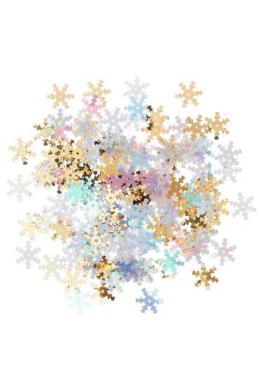 Cekiny - śnieżynki 15g