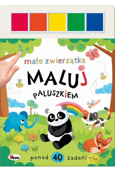 KSIAZECZKA EDUK 170X190 MALUJ PALUSZ MALE ZWIER