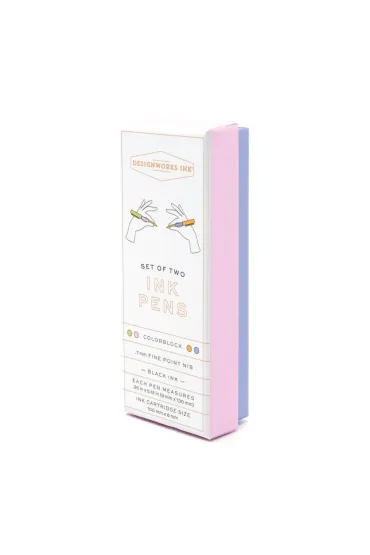 Zestaw 2 długopisów Lilac&Cornflower w pudełku