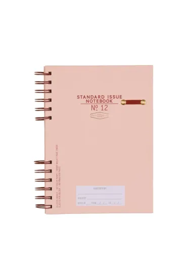 Notatnik Standard Issue No.12 Rosewood + Blush