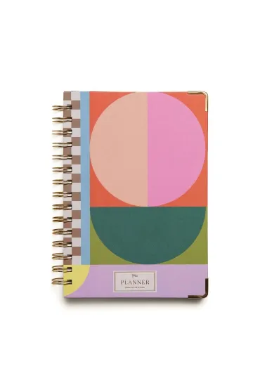 Undated 13 Mo Perpetual Planner - Geo Checks