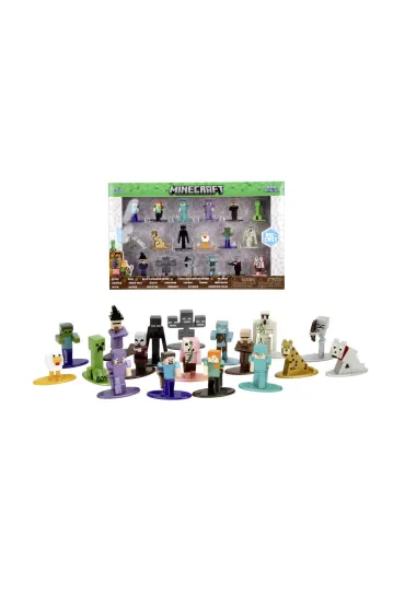 Jada Minecraft Metal fig 4cm 18 szt
