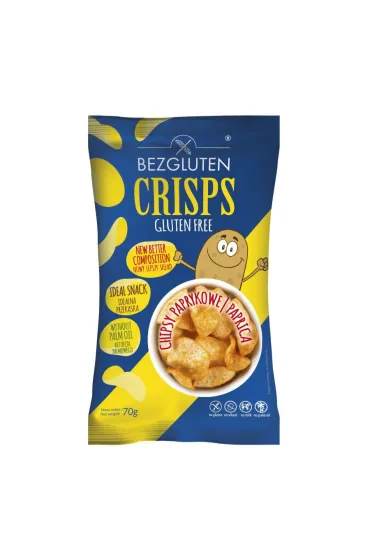 Chipsy o smaku paprykowym bezglutenowe