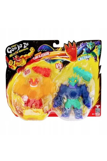 Goo Jit Zu - Flame Blazagon and Mushy Cacticus