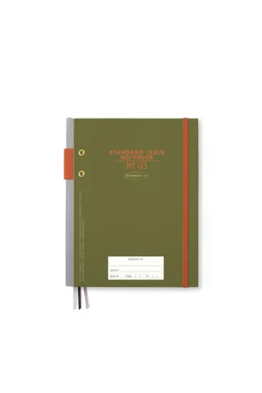 Notatnik Standard Issue Army Green&Chili