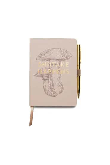 Notatnik z długopisem Shiitake Happens