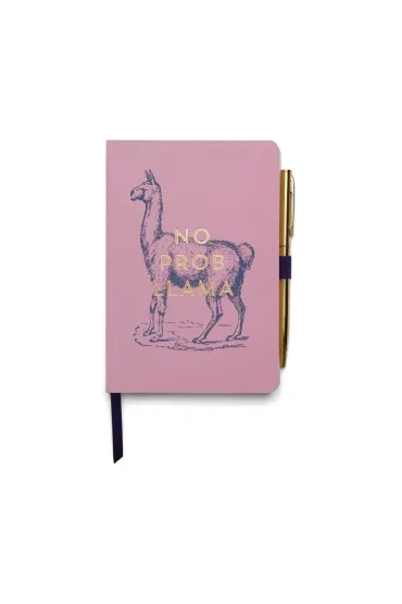 Notatnik z długopisem No Prob Llama