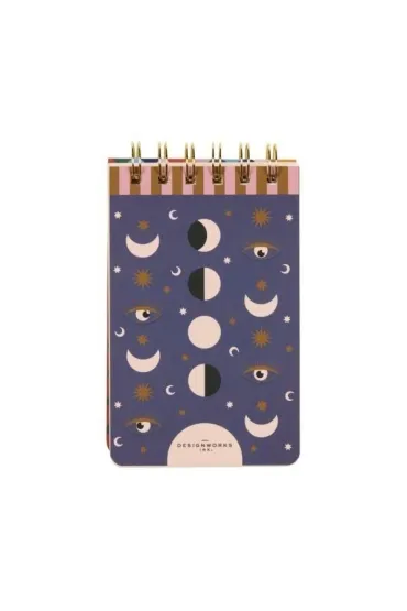 Notatnik A Dopo Twin Wire Moon Phases