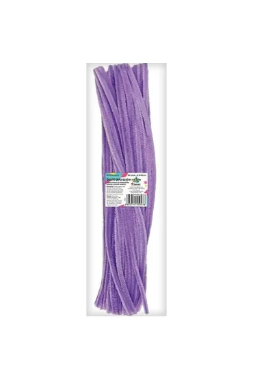 Druciki dekoracyjne 0,6x30cm liliowe 50 szt