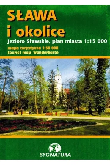 Mapa - Łagów i okolice 1:15 000