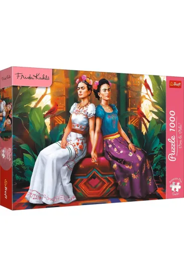Puzzle 1000 el. Frida Kahlo: Dwa oblicza